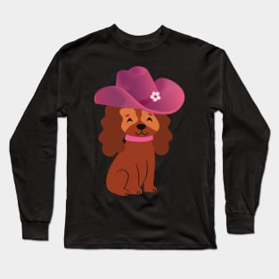 Cute Dogface Long Sleeve T-Shirt